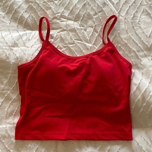 Kortni Jeane Red swim top